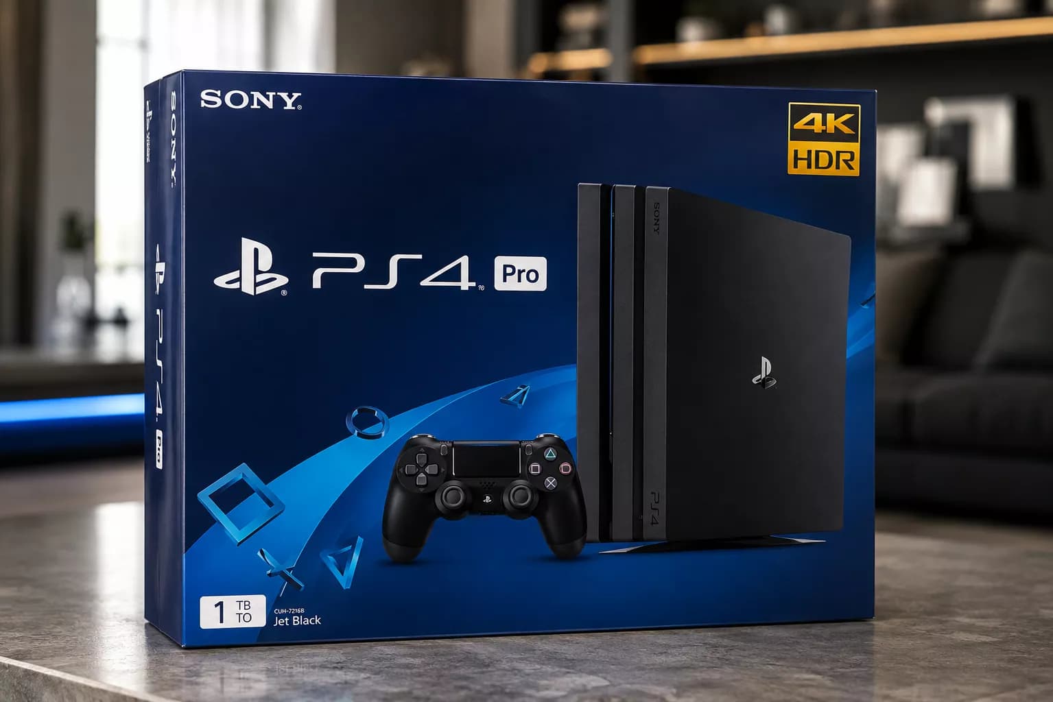 PS4 Pro کپیخور 1 ترابایت (استوک) ( همراه دسته شرکتی+ لوازم و کارتن ) — تصویر ۶