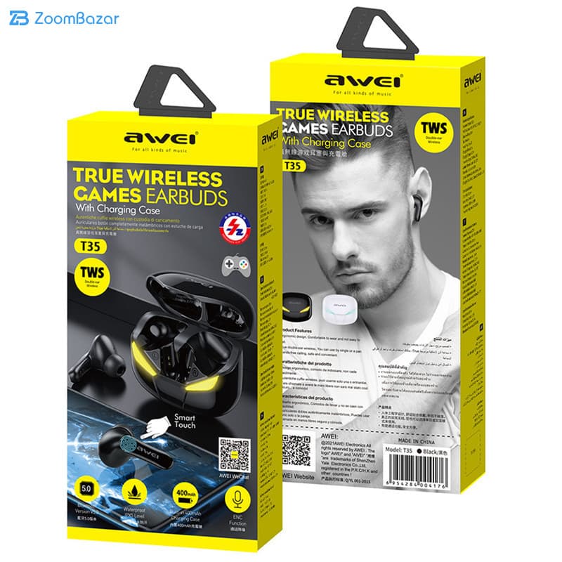 هدفون بی سیم اوی مدل NAZ EFFICENT T35 BALANCE — تصویر ۵