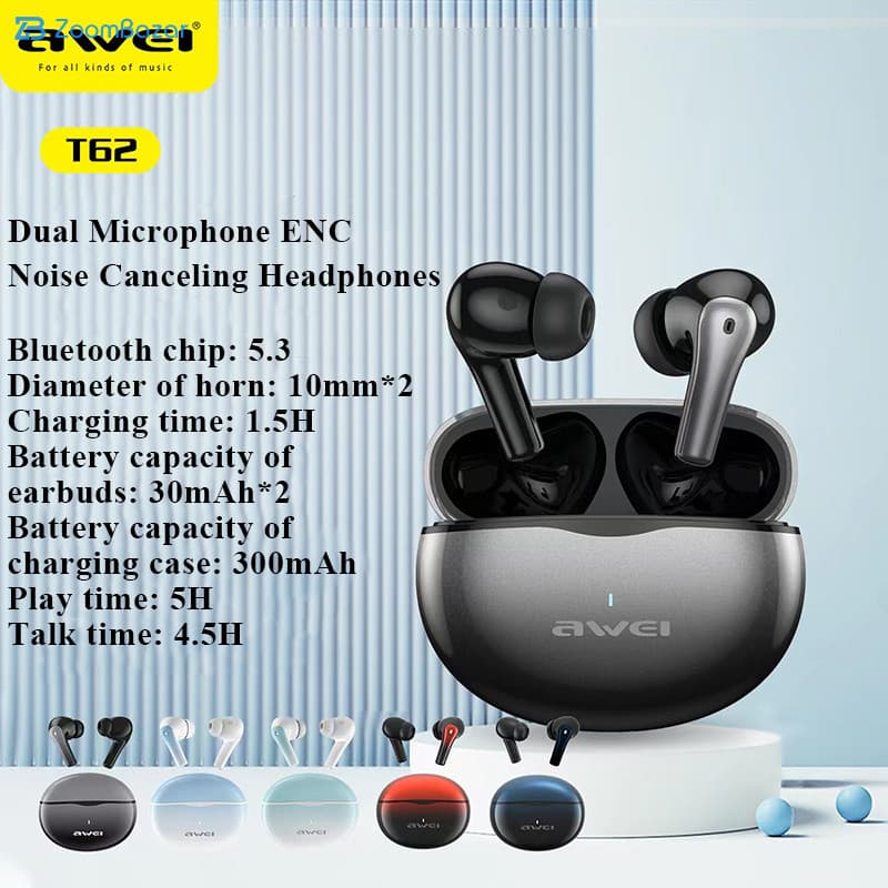 هندزفری گیمینگ بلوتوثی اوی مدل MIS T62 MULTIPOINT ORGINAL — تصویر ۸