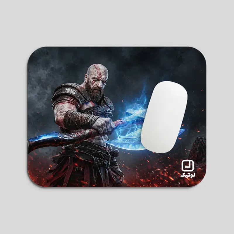 موس پد گیمینگ طرح God of war کریتوس – کد MG278