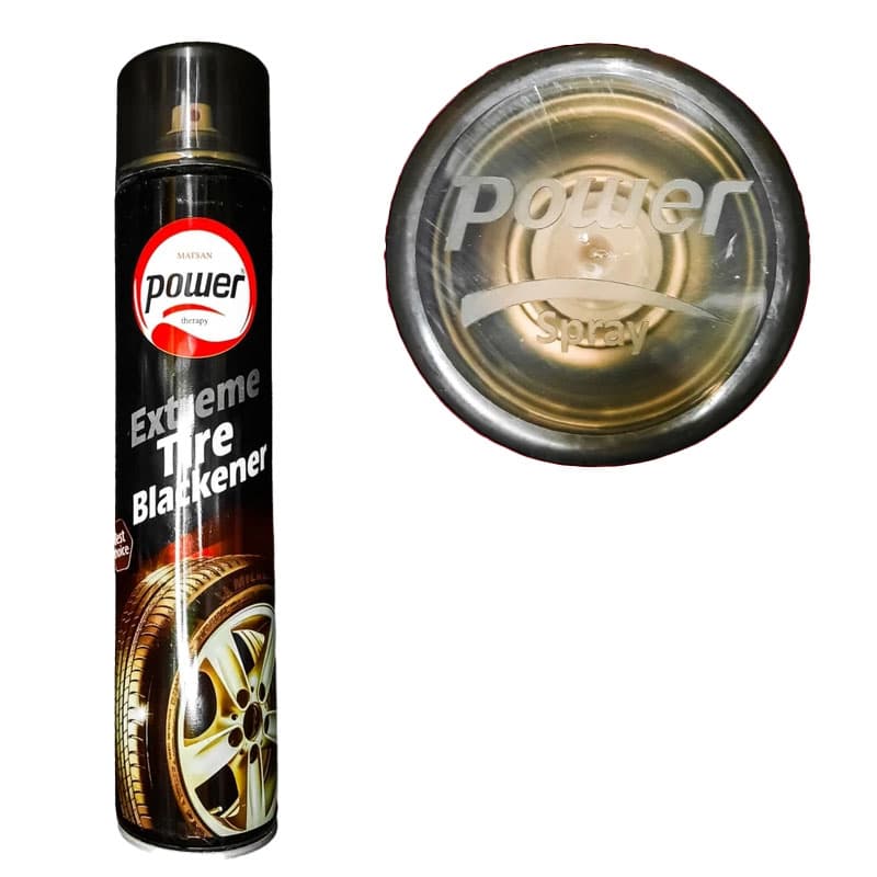 اسپری واکس لاستیک Power مدل اکستریم حجم 650ml — تصویر ۳