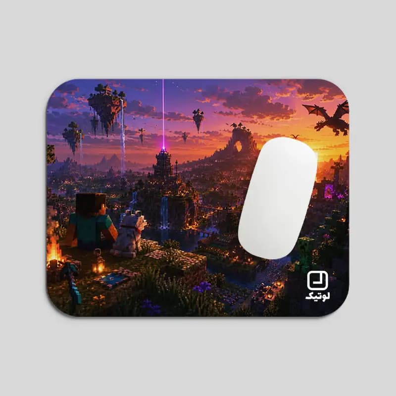 ماوس پد گیمینگ طرح Minecraft – کد MG238