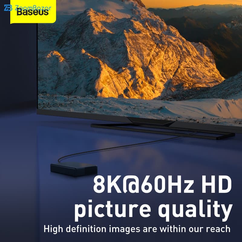 کابل HDMI باسئوس مدل CAKGQ-L01 طول 3 متر — تصویر ۶
