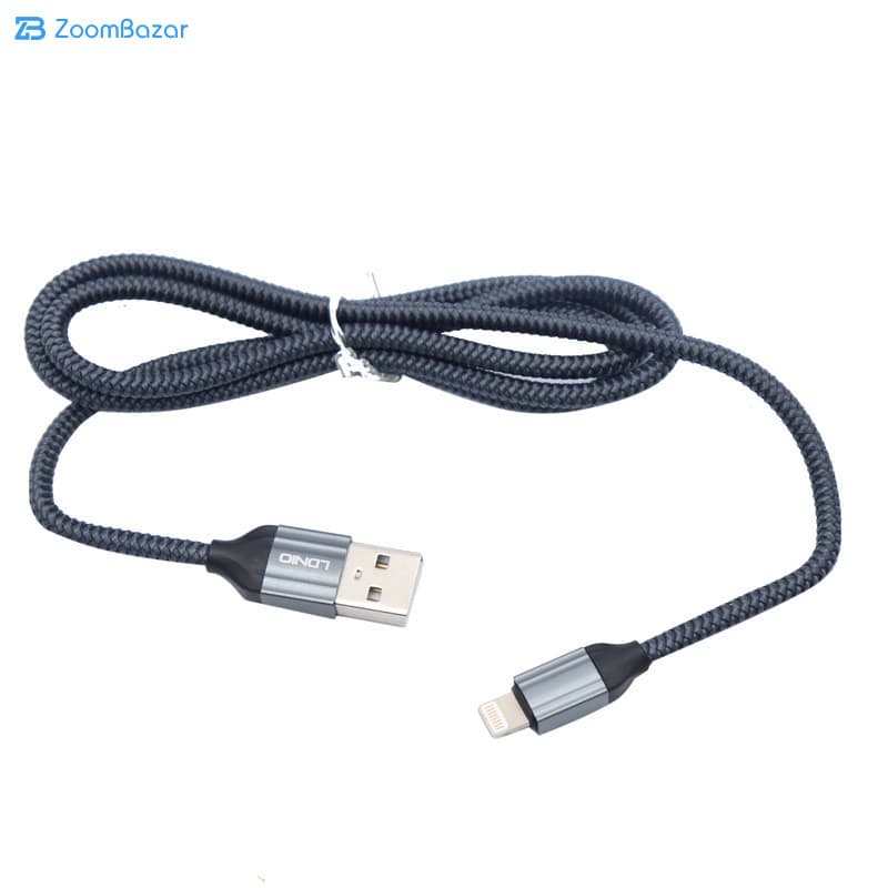 کابل تبدیل USB به لایتنینگ الدینیو مدل LS431 طول 1 متر — تصویر ۲