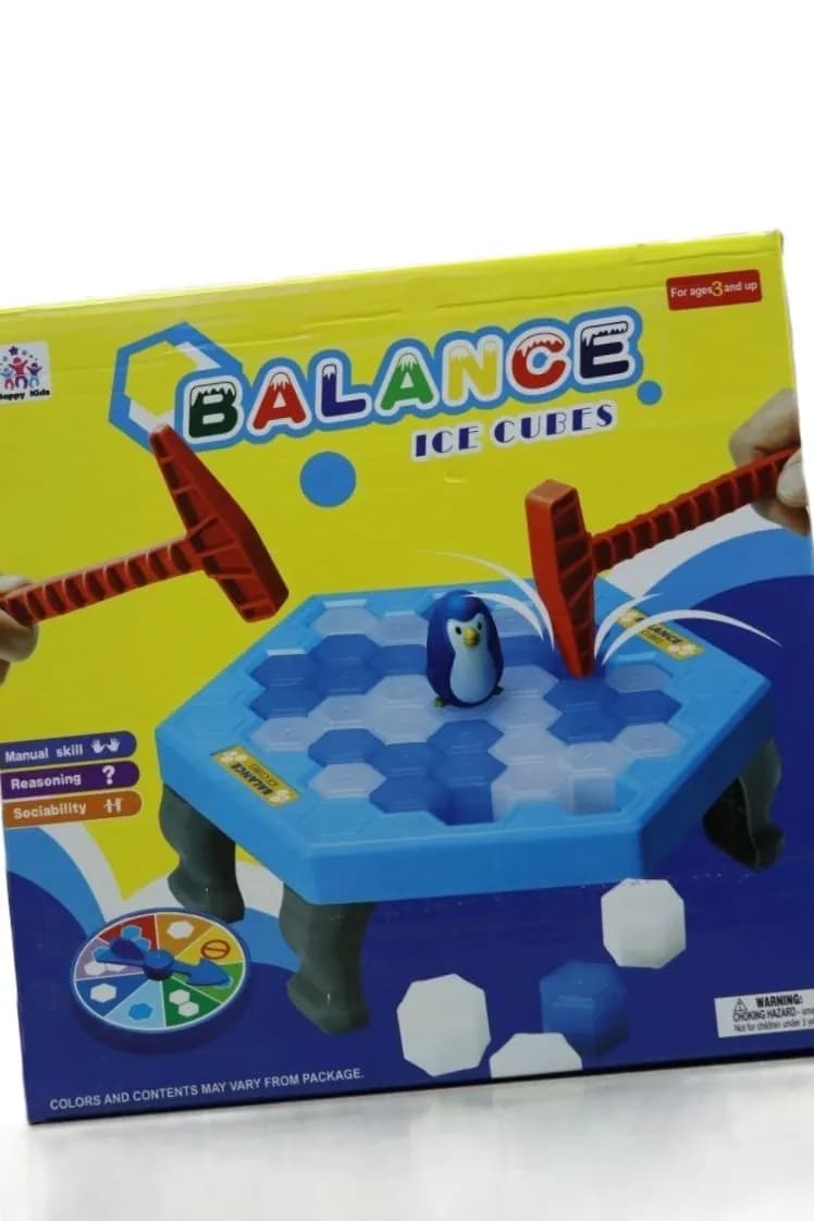 بازی تعادلی پنگوئن روی یخ مدل Balance Ice Cubes — تصویر ۵