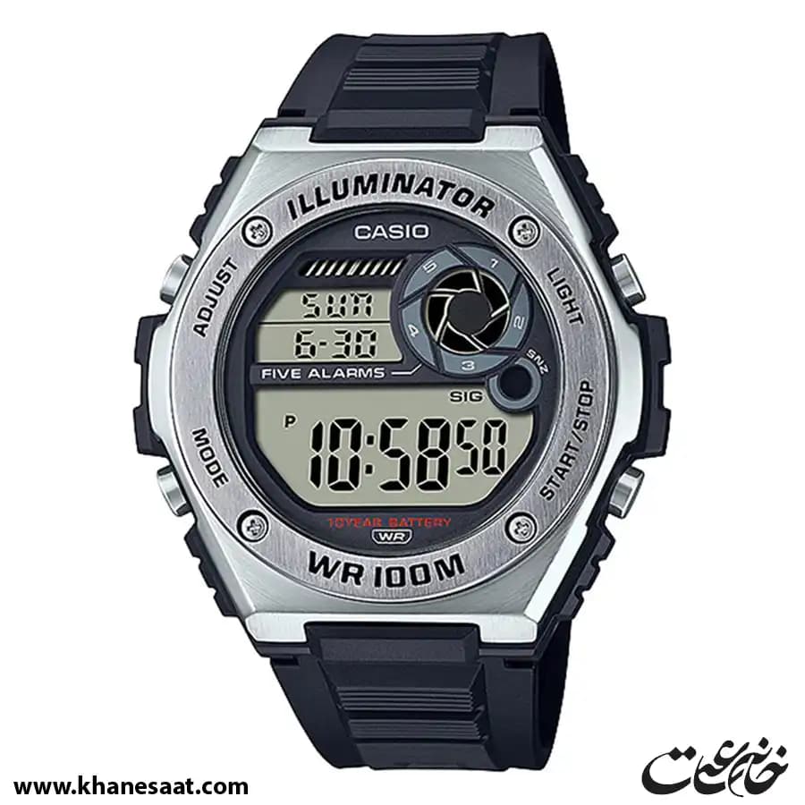 ساعت مچی کاسیو مدل MWD-100H-1AVDF — تصویر ۲