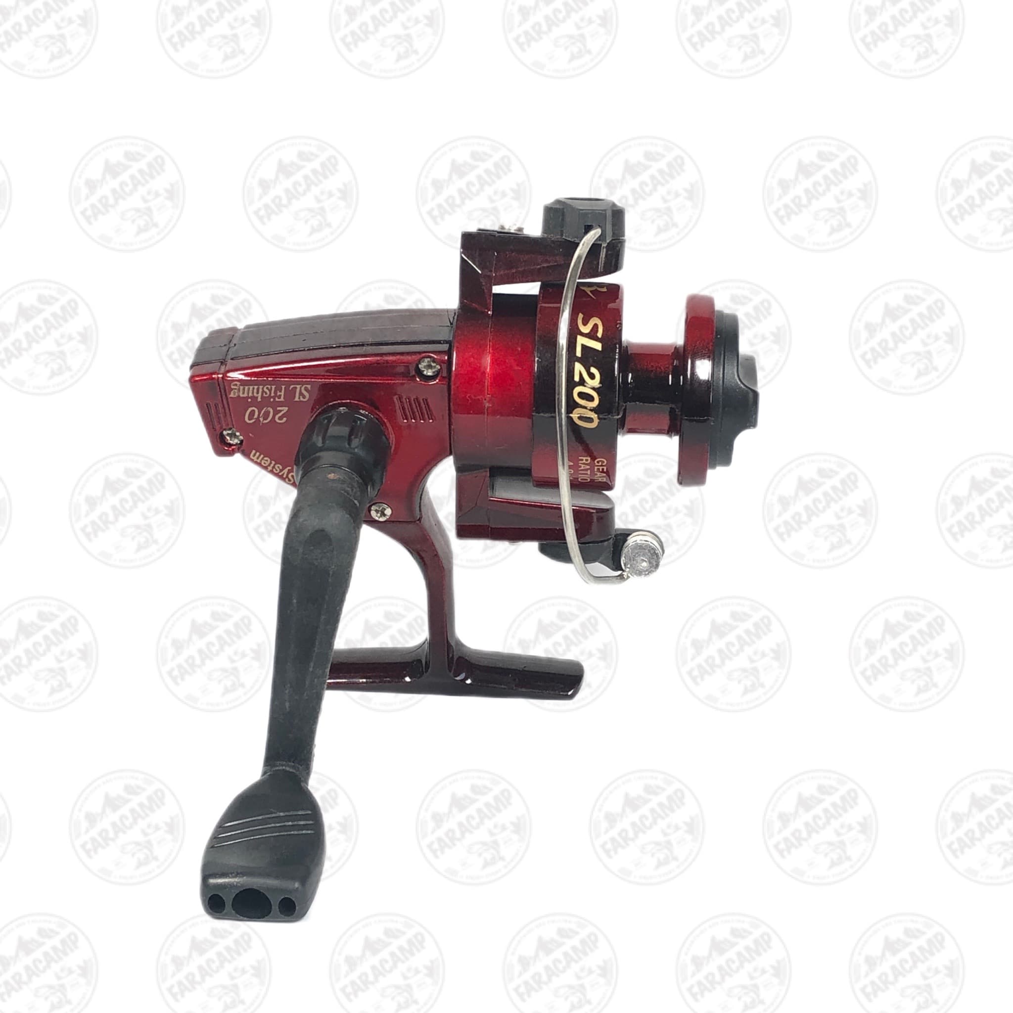 چرخ ماهیگیری SL200 رنگ قرمز