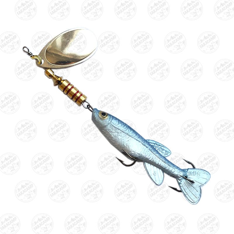 لانسه ماهیگیری سایز ۳ ماهی ایلبا ۳۱۰۱۰۳ Tondo Silver Minnow