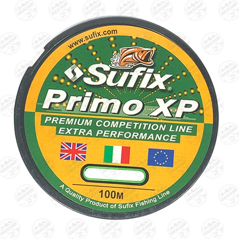 نخ ماهیگیری Sufix Primo Xp سافیکس ۱۰۰ متر سایز ۰/۲۵