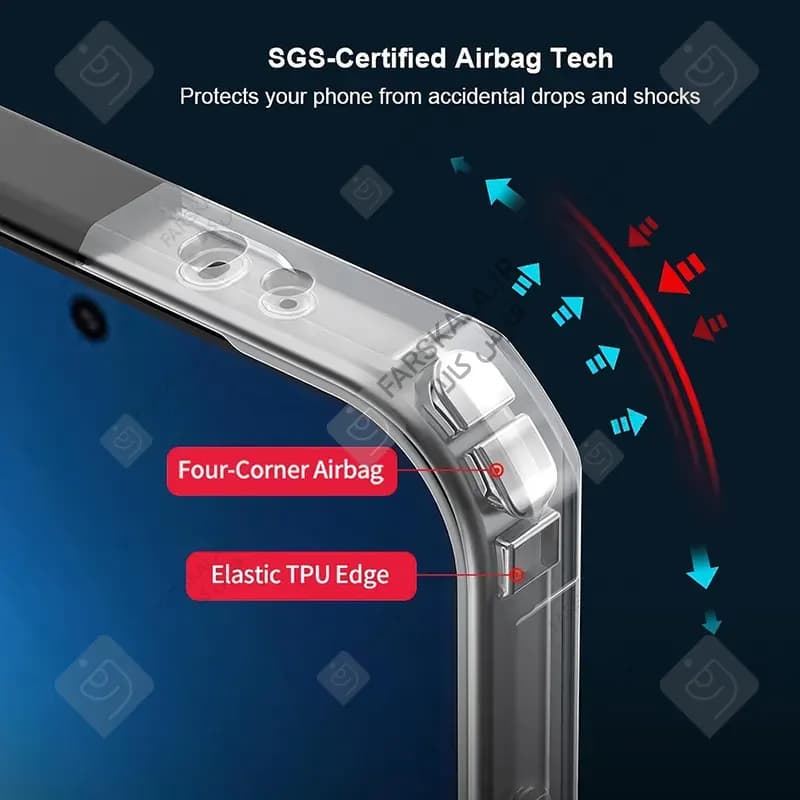 قاب اصلی پشت کریستالی Xundd Beatle گوشی شیائومی پوکو X8 pro — تصویر ۳