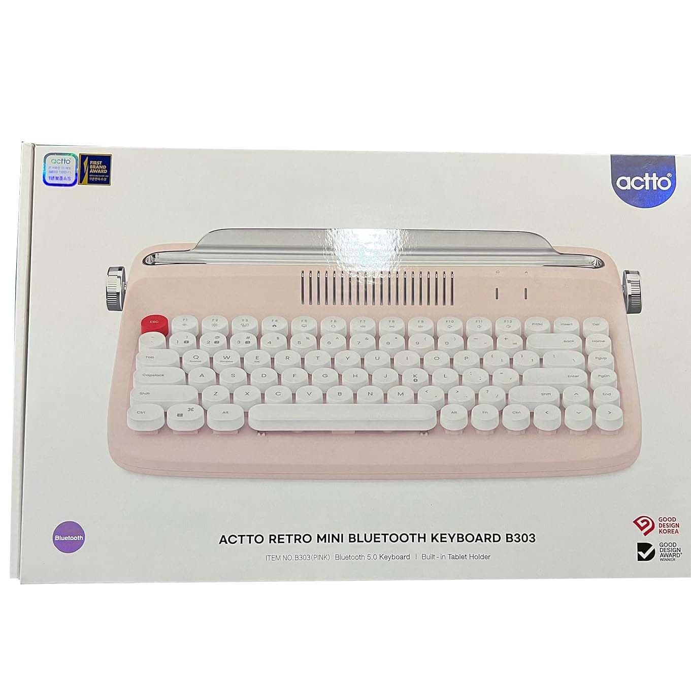 کیبورد بلوتوث ACTTO RETRO MINI B 303 — تصویر ۳