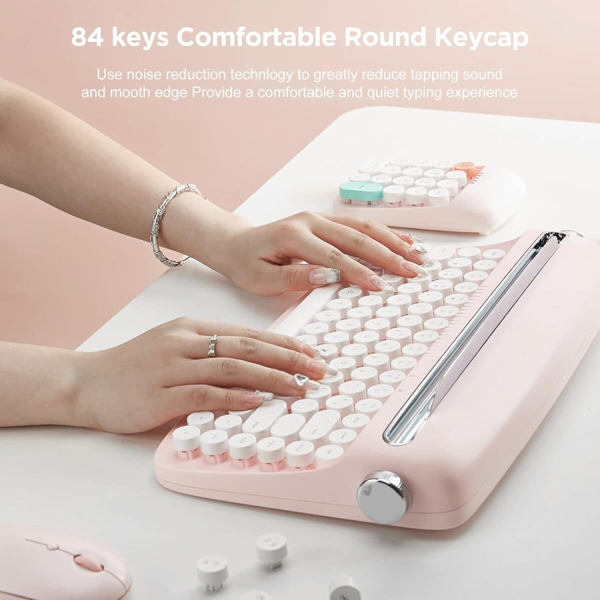 کیبورد بلوتوث ACTTO RETRO MINI B 303 — تصویر ۴