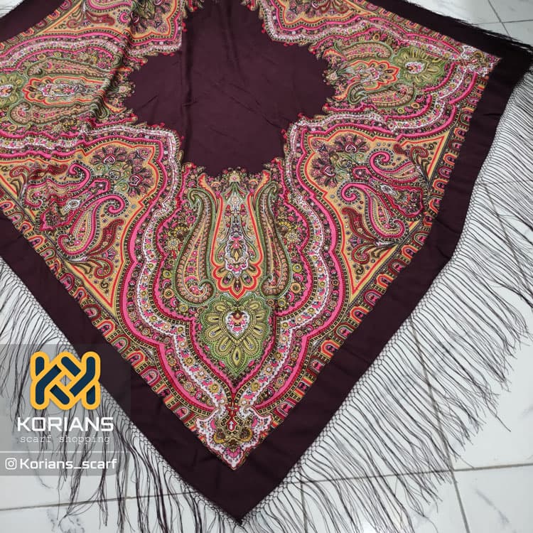 روسری نخی ترک کد Rs8977 — تصویر ۳