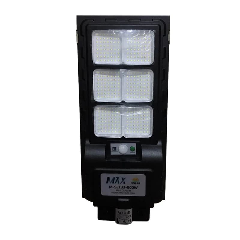 چراغ خیابانی خورشیدی 800 وات MAX