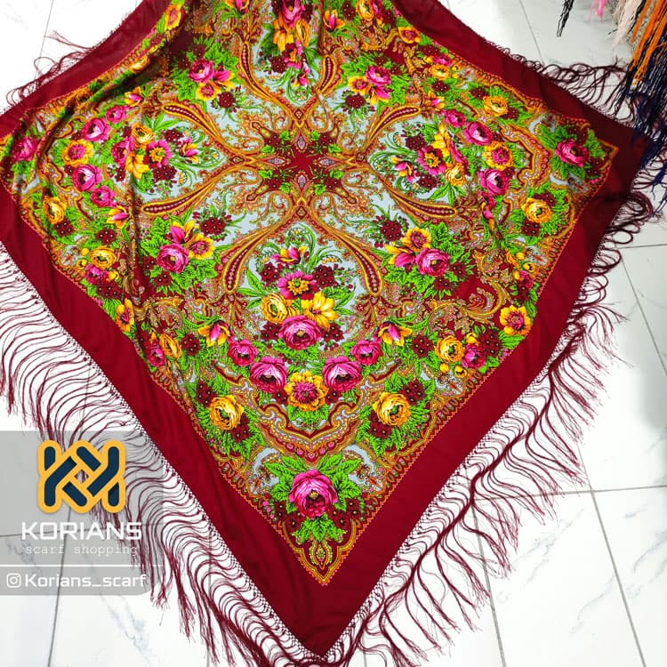 روسری نخی ترک مدل خاص — تصویر ۲