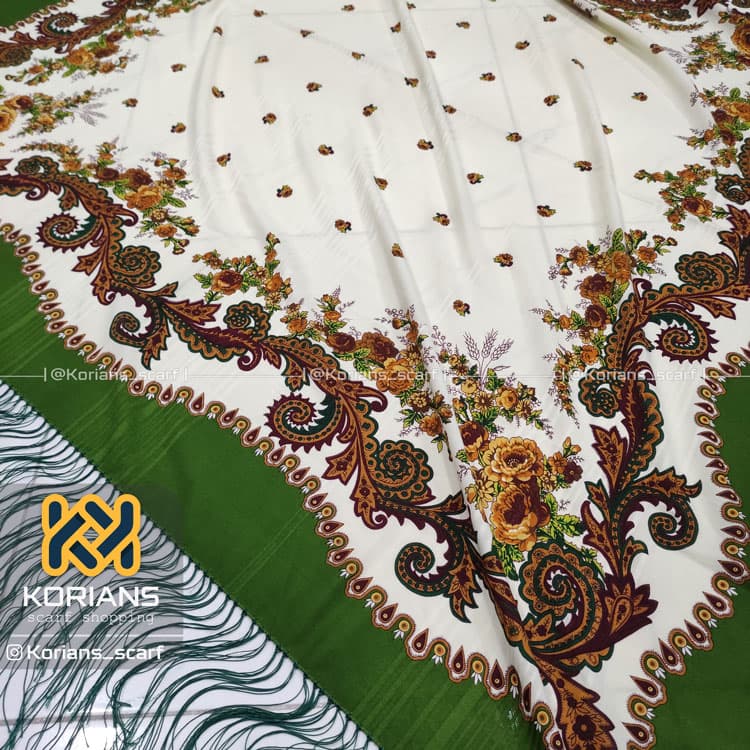 روسری نخی ترک کد Rs8598 — تصویر ۳