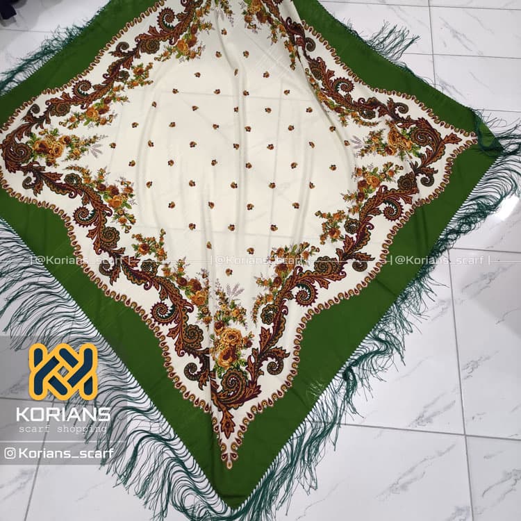 روسری نخی ترک کد Rs8598 — تصویر ۲