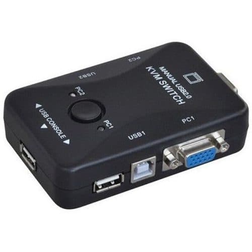 سوییچ دستی IFORTECH KVM 2 PORT — تصویر ۴