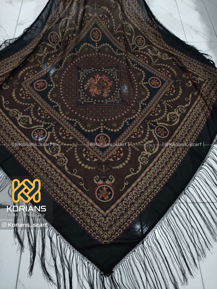 روسری نخی ترک کد Rt5260 — تصویر ۲