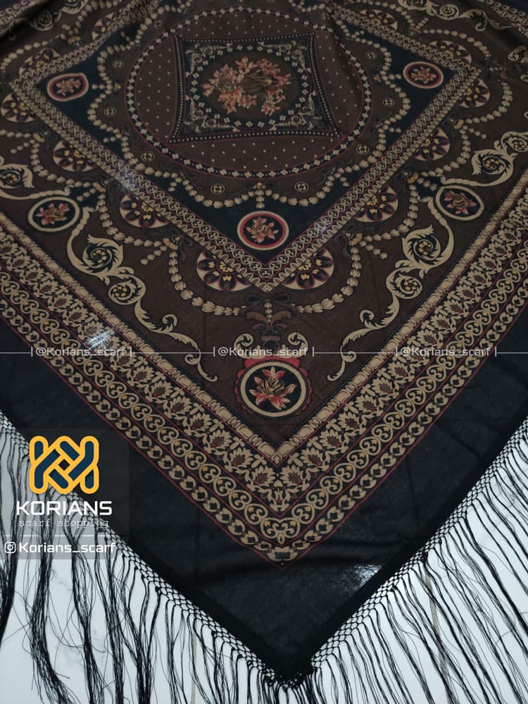 روسری نخی ترک کد Rt5260 — تصویر ۳