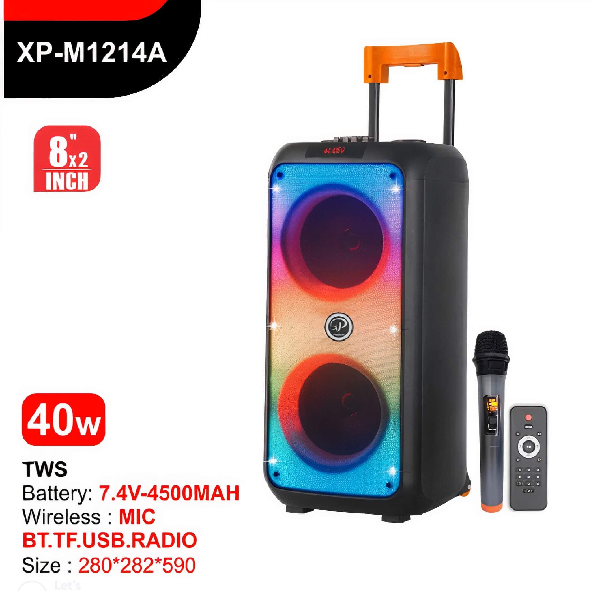 اسپیکر چمدانی ایکس پی پروداکت XP-M1213A — تصویر ۳