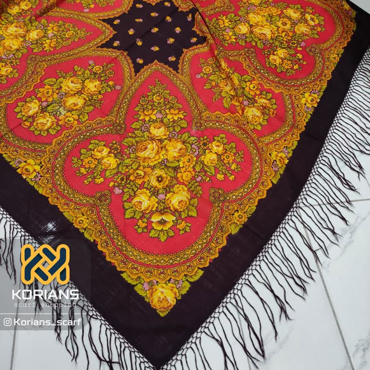 روسری ترکمن مدل جیمی — تصویر ۳