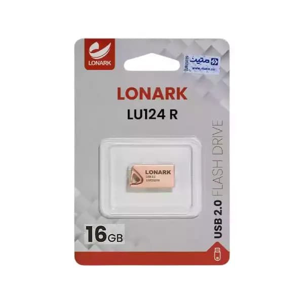 فلش مموری LONARK USB2.0 LU124R 16G Rosegold