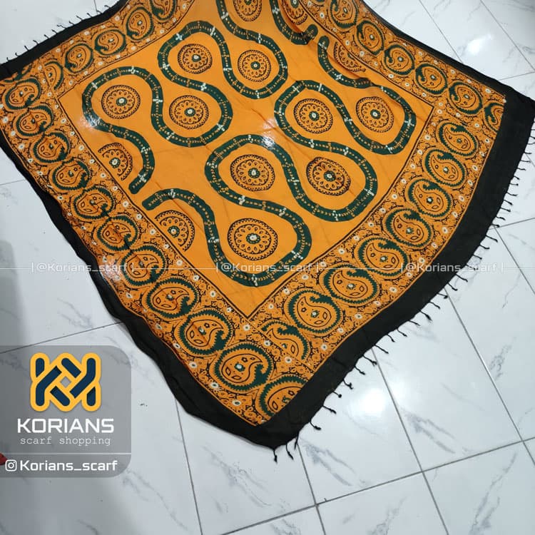 روسری ترکمن (یالق) مدل مار — تصویر ۳