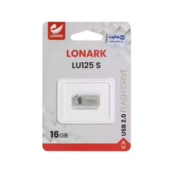 فلش مموری LONARK USB2.0 LU125S 16G Silver