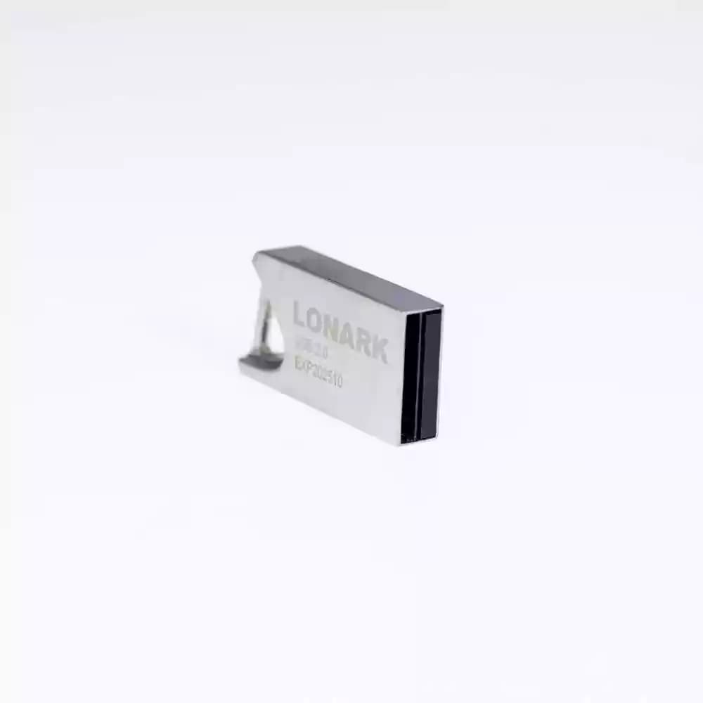 فلش مموری LONARK USB2.0 LU124S 16G Silver — تصویر ۲