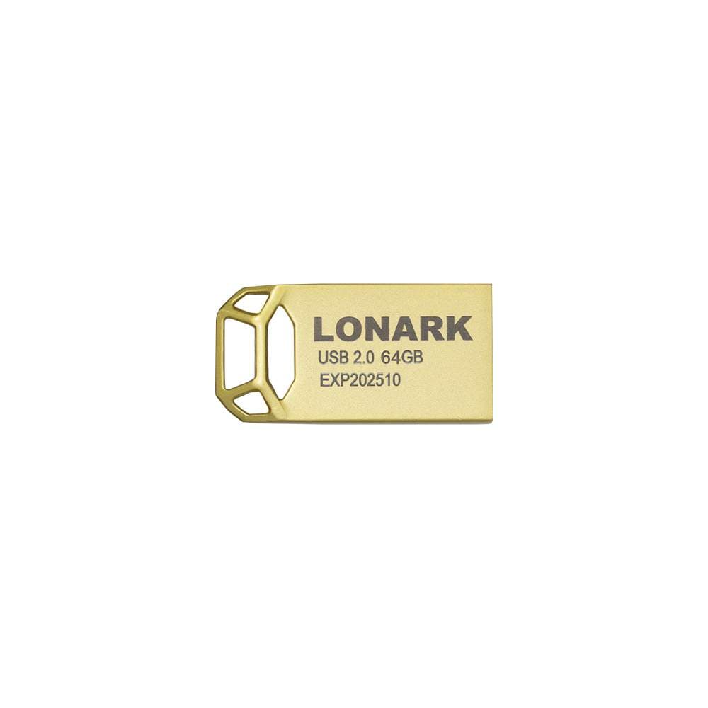 فلش LONARK USB2.0 LU125G 32G Gold — تصویر ۲