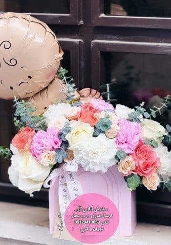 باکس گل مناسب تولد دختر 5 ساله