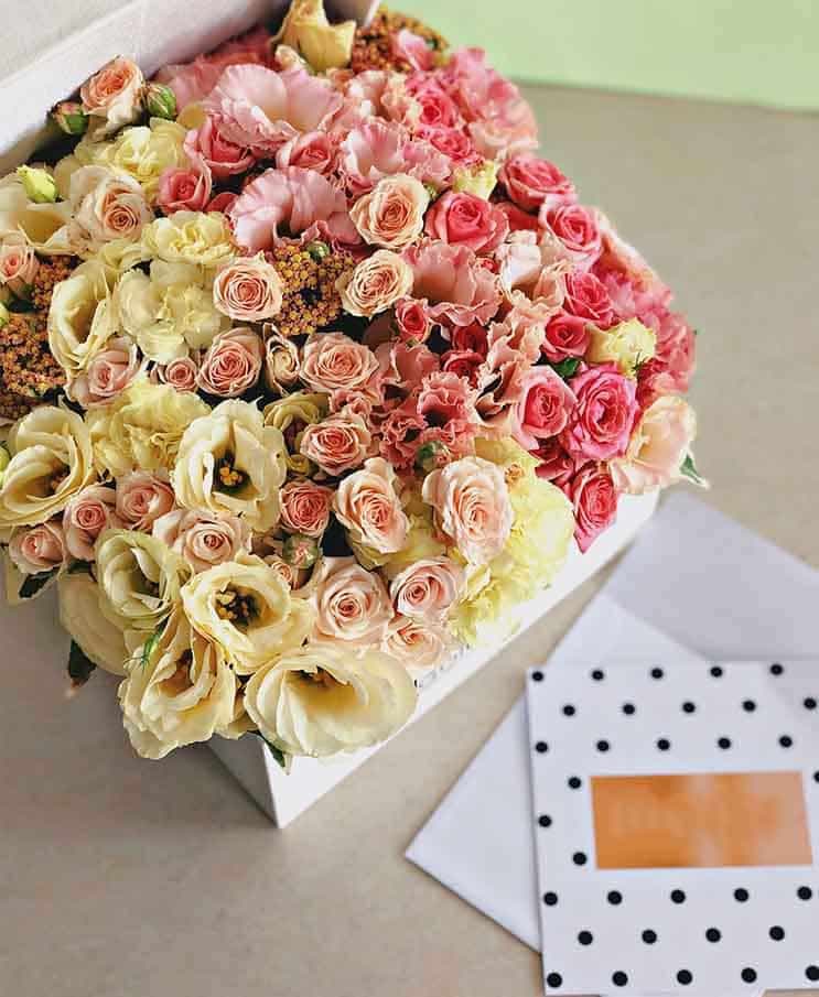 باکس گل Lovely Velvet — تصویر ۳