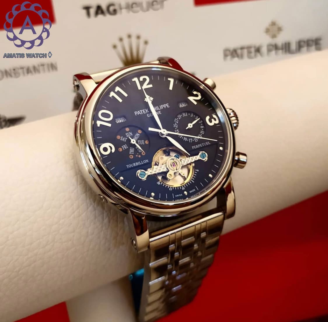 ساعت مچی مردانه پتک فیلیپ مدل Patek Phillippe 1400P