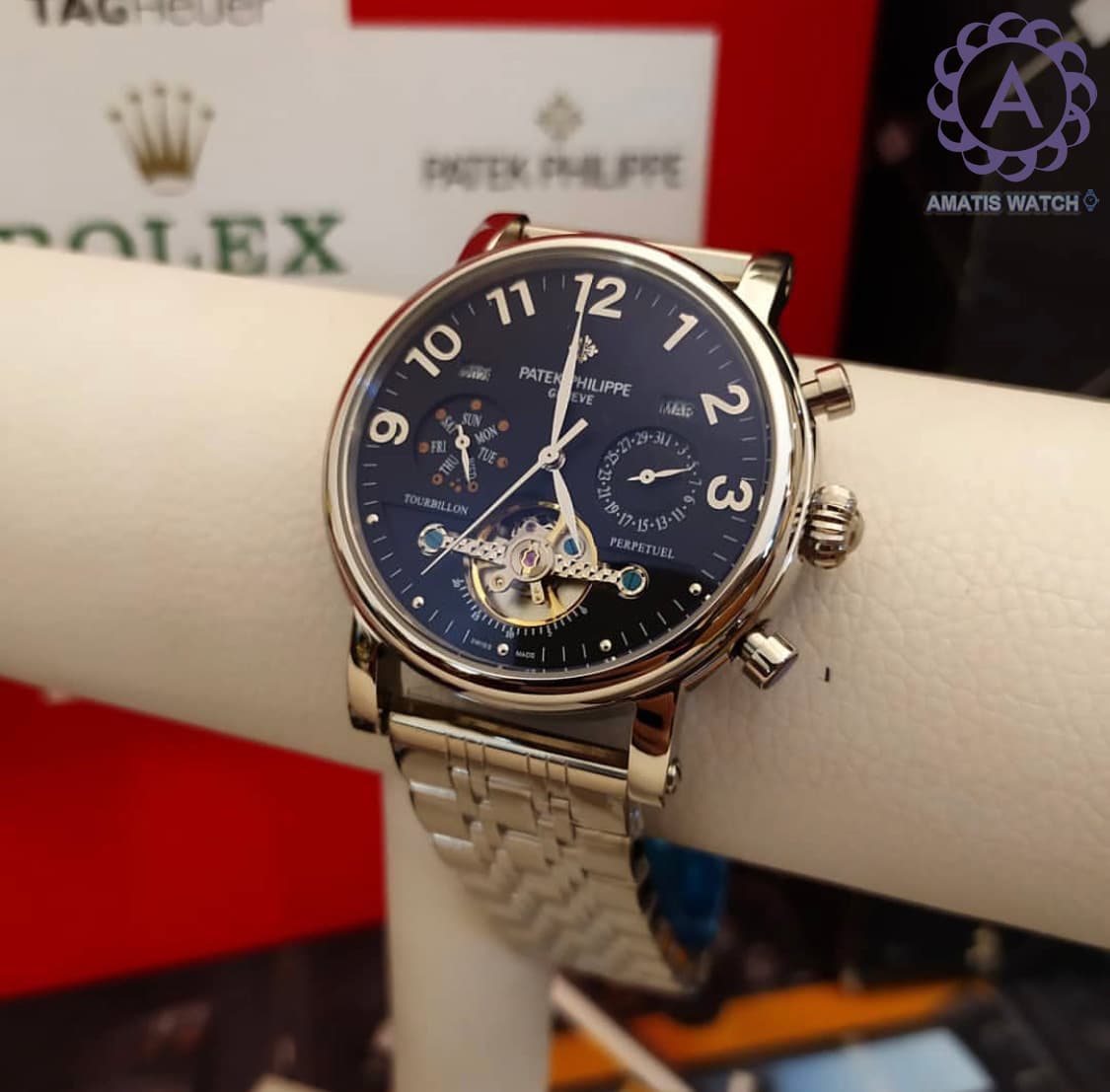 ساعت مچی مردانه پتک فیلیپ مدل Patek Phillippe 1400P — تصویر ۲