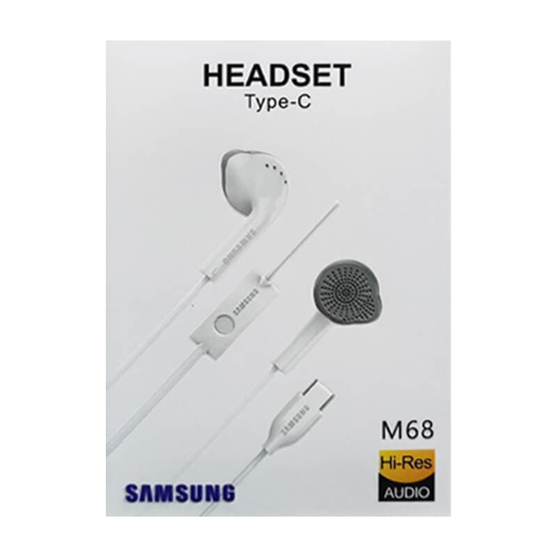 هندزفری تایپ سی SAMSUNG M68 — تصویر ۲