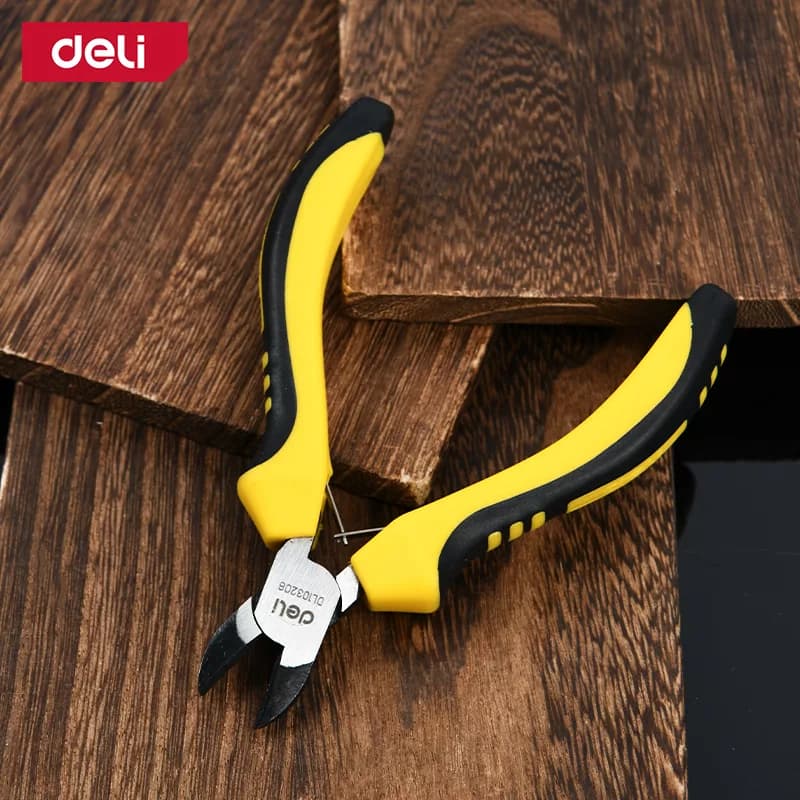 انبر سیم چین دلی مدل DL103206 سایز 4.5 اینچ — تصویر ۲