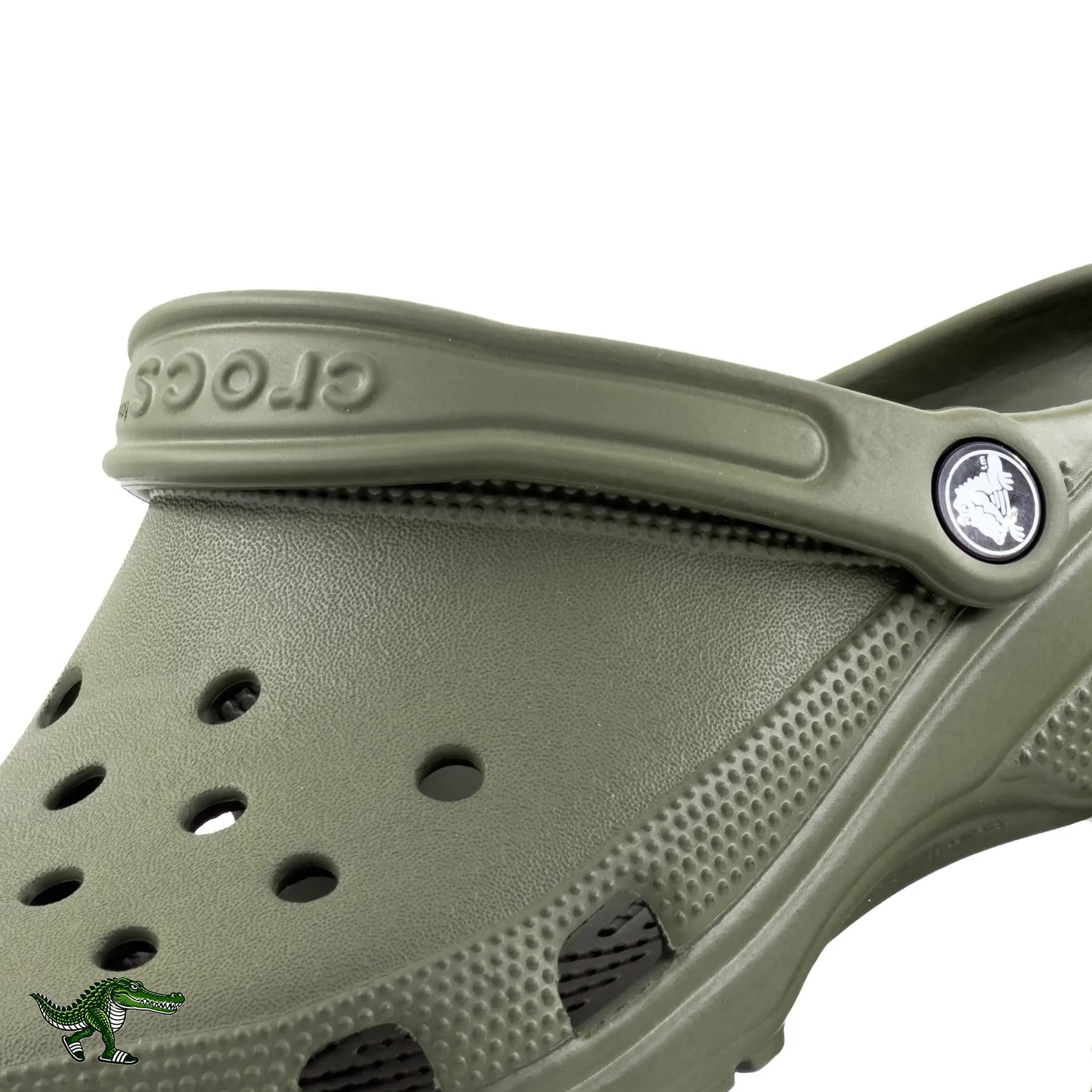 کراکس کلاسیک زیتونی زنانه و مردانه | Crocs Classic — تصویر ۵