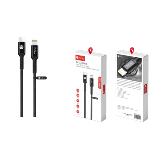 کابل تبدیل USB-C به Lightning پرووان مدل PCC325PD طول 1.2 متر — تصویر ۷