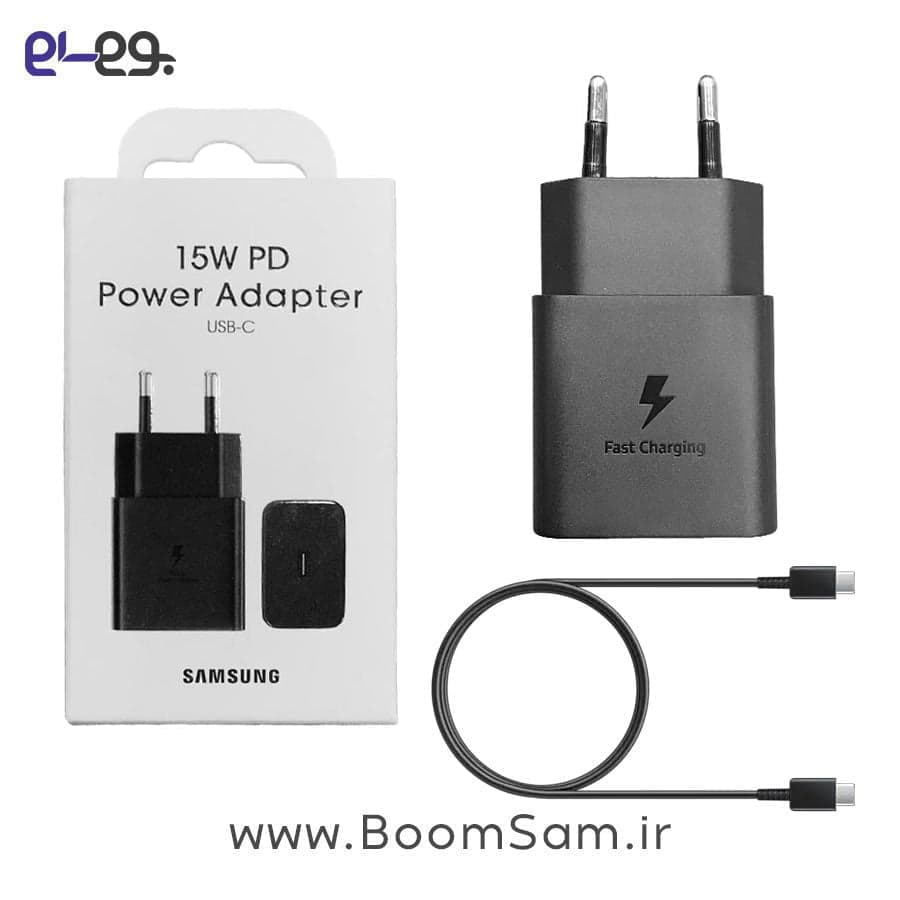 شارژر تبلت سامسونگ Tab A9 Plus فست شارژ 15 وات تایپ سی ساخت ویتنام — تصویر ۵