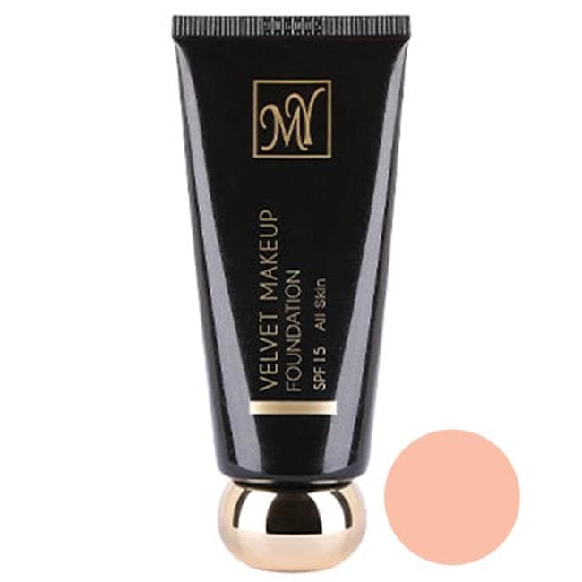 کرم پودر نیمه مات Velvet SPF15 بلک دایموند مای 35ml — تصویر ۴
