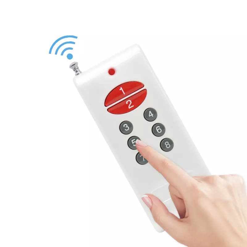 فرستنده ریموت هشت کانال / کد لرن / 433Mhz