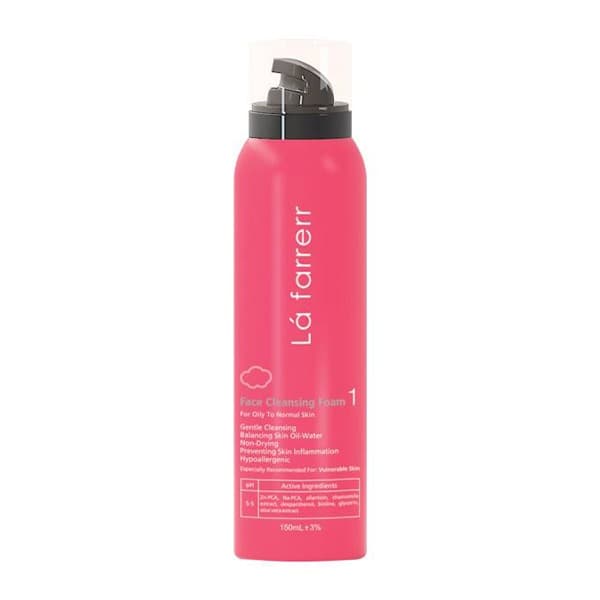 فوم شستشوی صورت شماره 1 لافارر مدل Oily to Normal Skin حجم 150 میلی لیتر