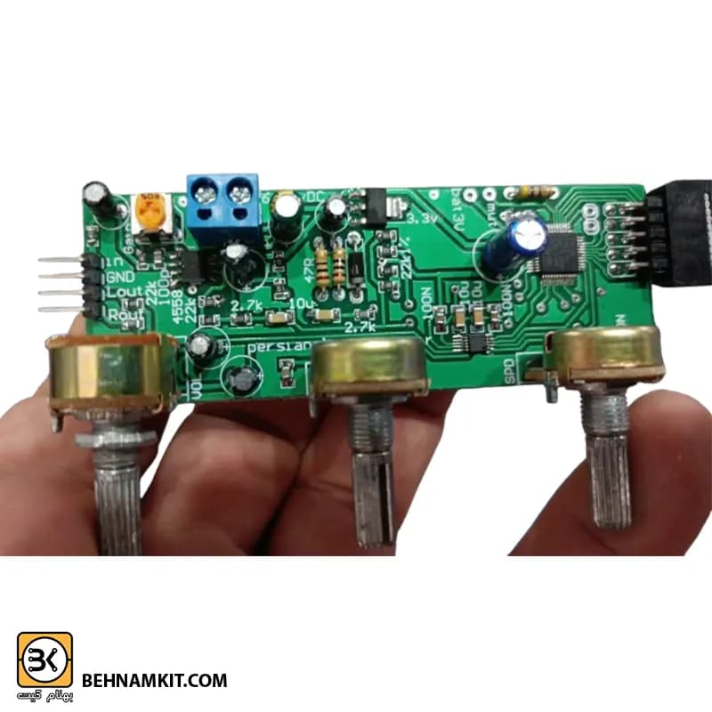 افکتور صوتی ۹ حالته دیجیتال (اکو پیشرفته) — تصویر ۲