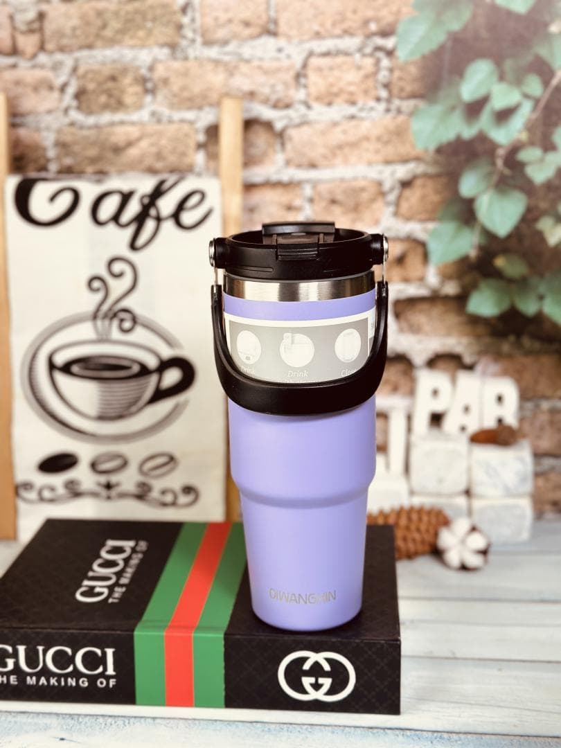 تراول ماگ دو حالته طرح تایسو دسته دار کد 4681 — تصویر ۳