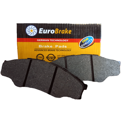لنت ترمز جلو Euro Brake هایلوکس (شاسی کوتاه-2007)