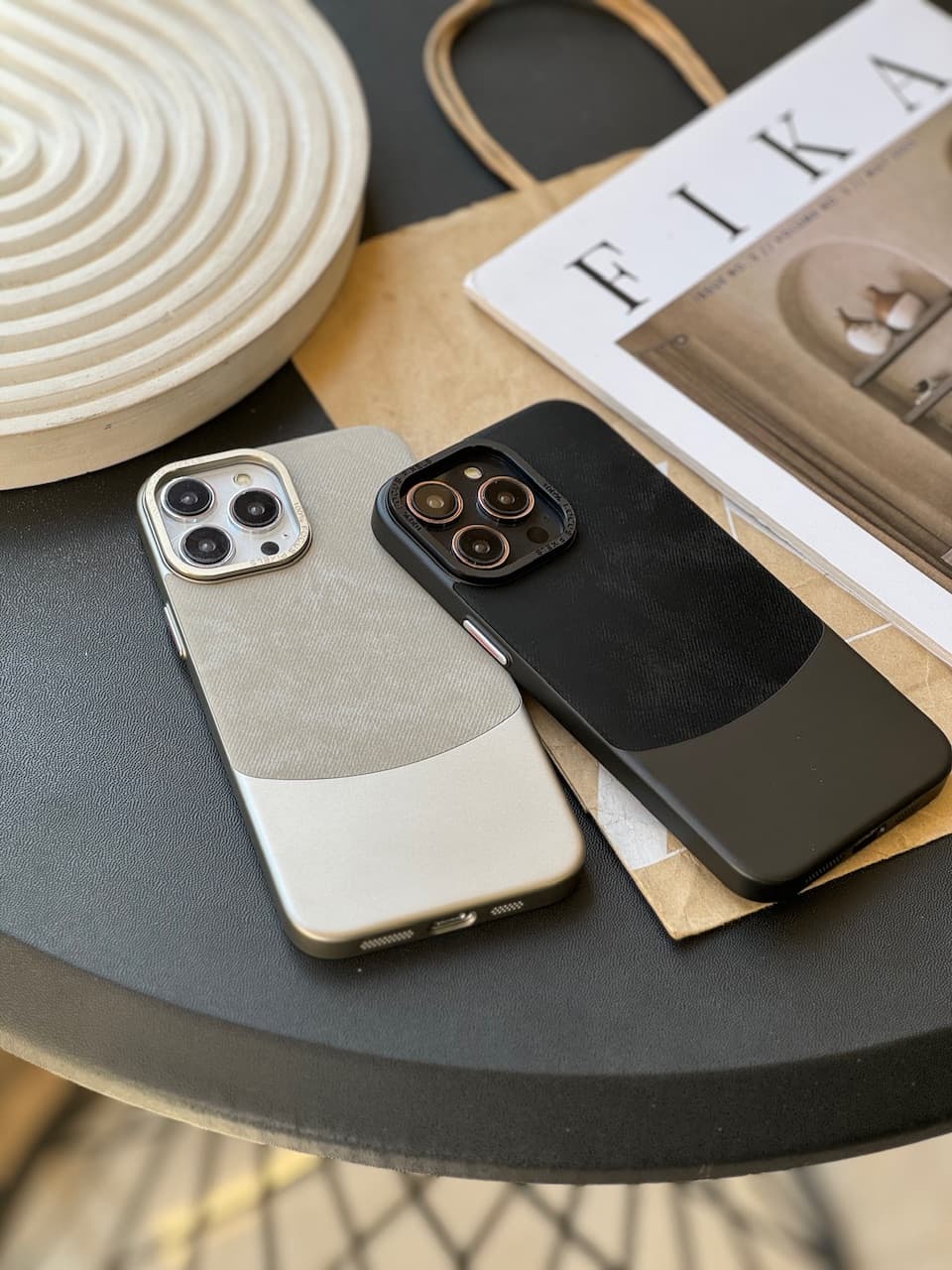 قاب Flannel Metal Case جیر متال (آیفون)