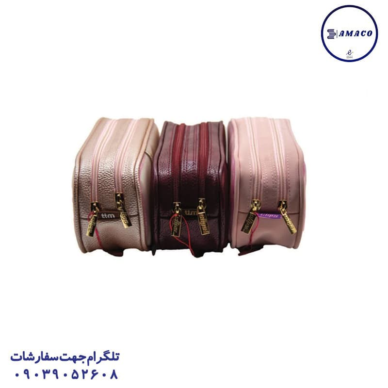 کلیپس – جامدادی تور و چرم 7222 — تصویر ۲