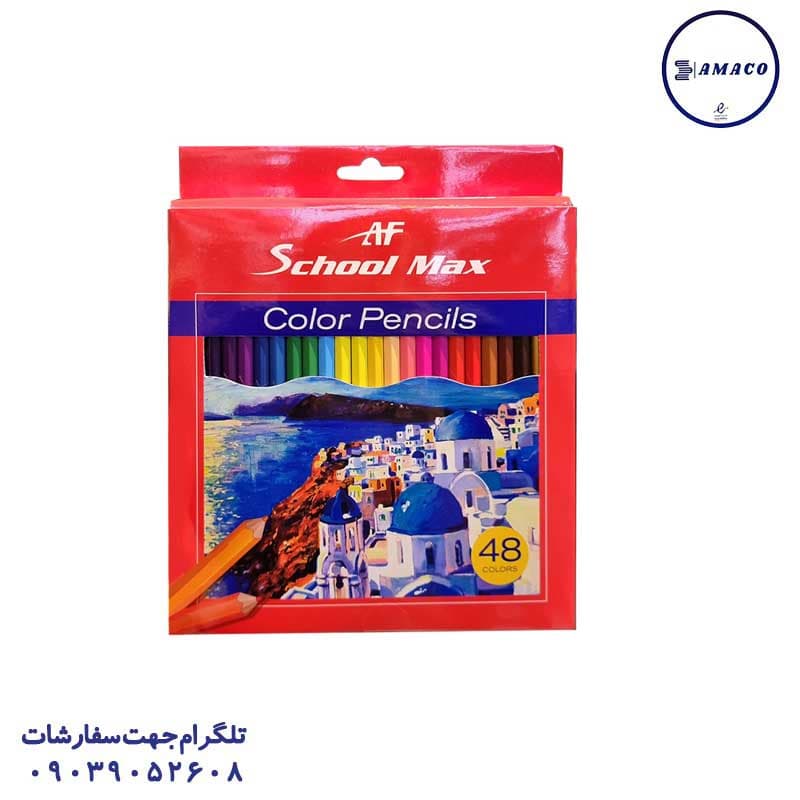 اسکول مکس – مداد رنگی 48 مقوا