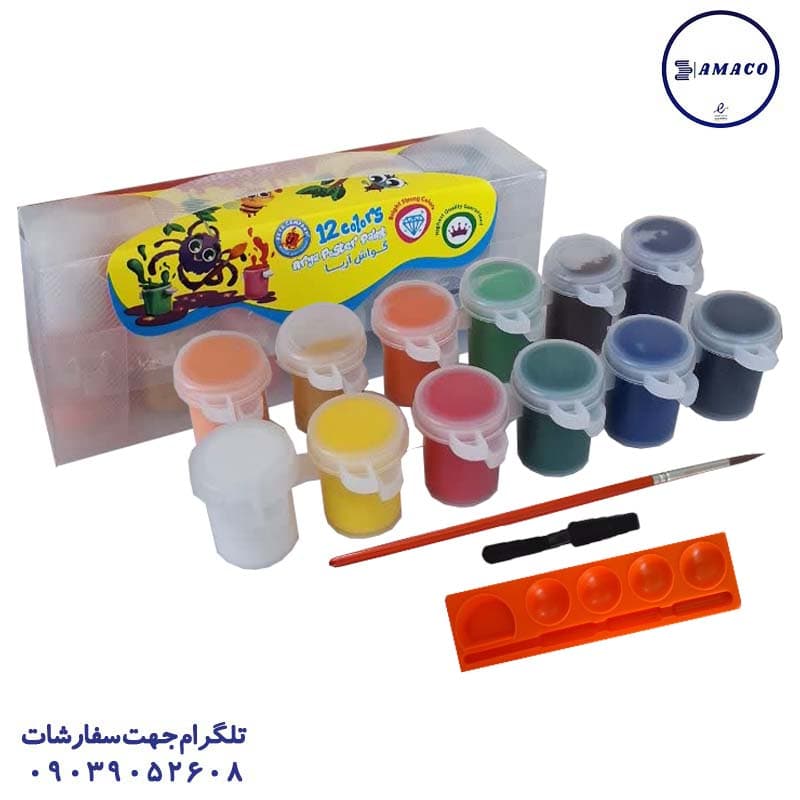 آریا – گواش 12 طلقی پیوسته بزرگ 4016 (24)